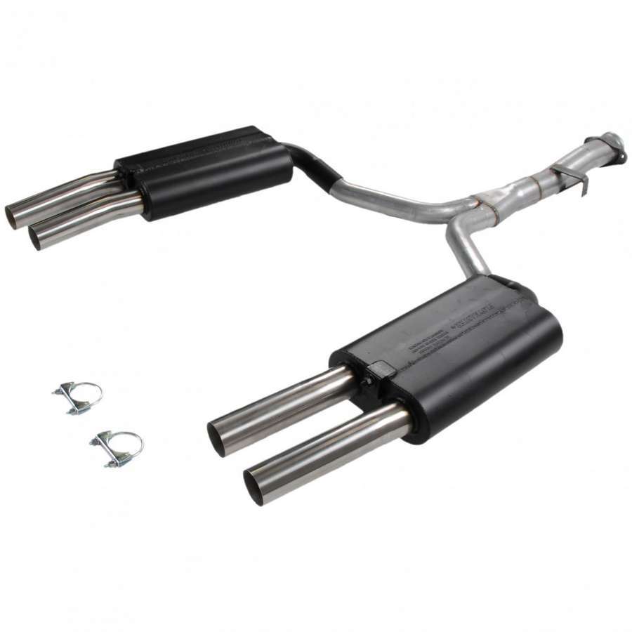 FLOWMASTER 17153 86-90 Corvette Force II Sys. W/SS Tips