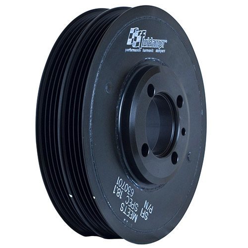 FLUIDAMPR 630701 Mits. 6-3/8 Harmonic Damper - SFI