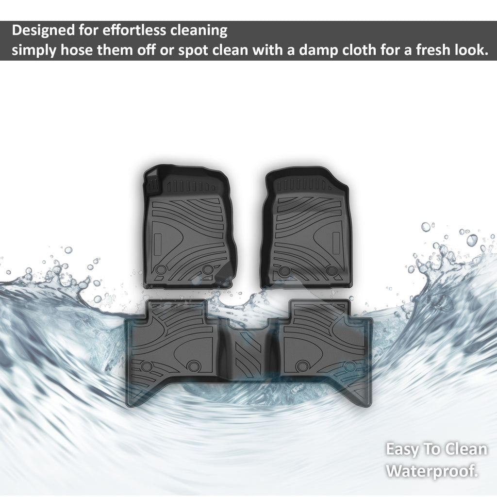 Black Horse Off Road FMCCO15 Totaliner Heavy Duty Floor Liner for Select Chevrolet Colorado