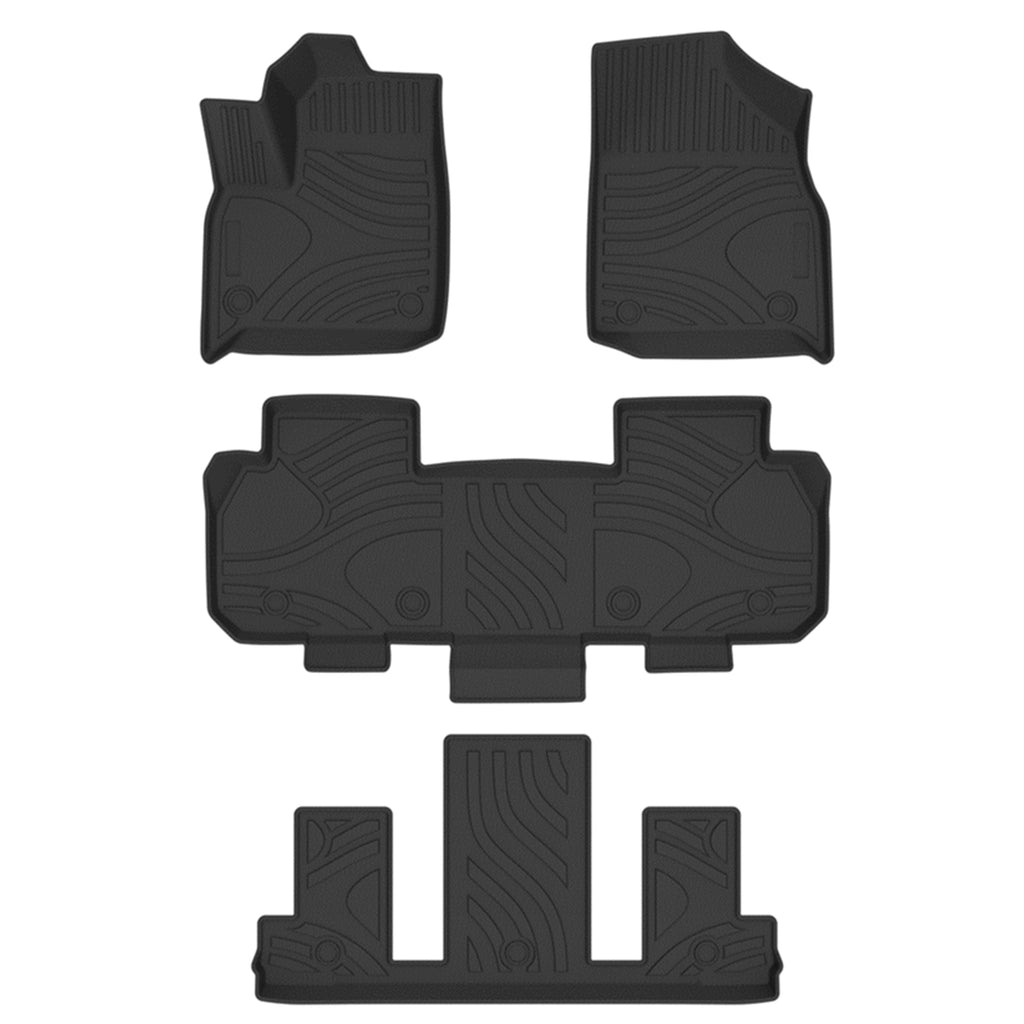 Black Horse Off Road FMCTR18 Totaliner Heavy Duty Floor Liner for Select Chevrolet Traverse