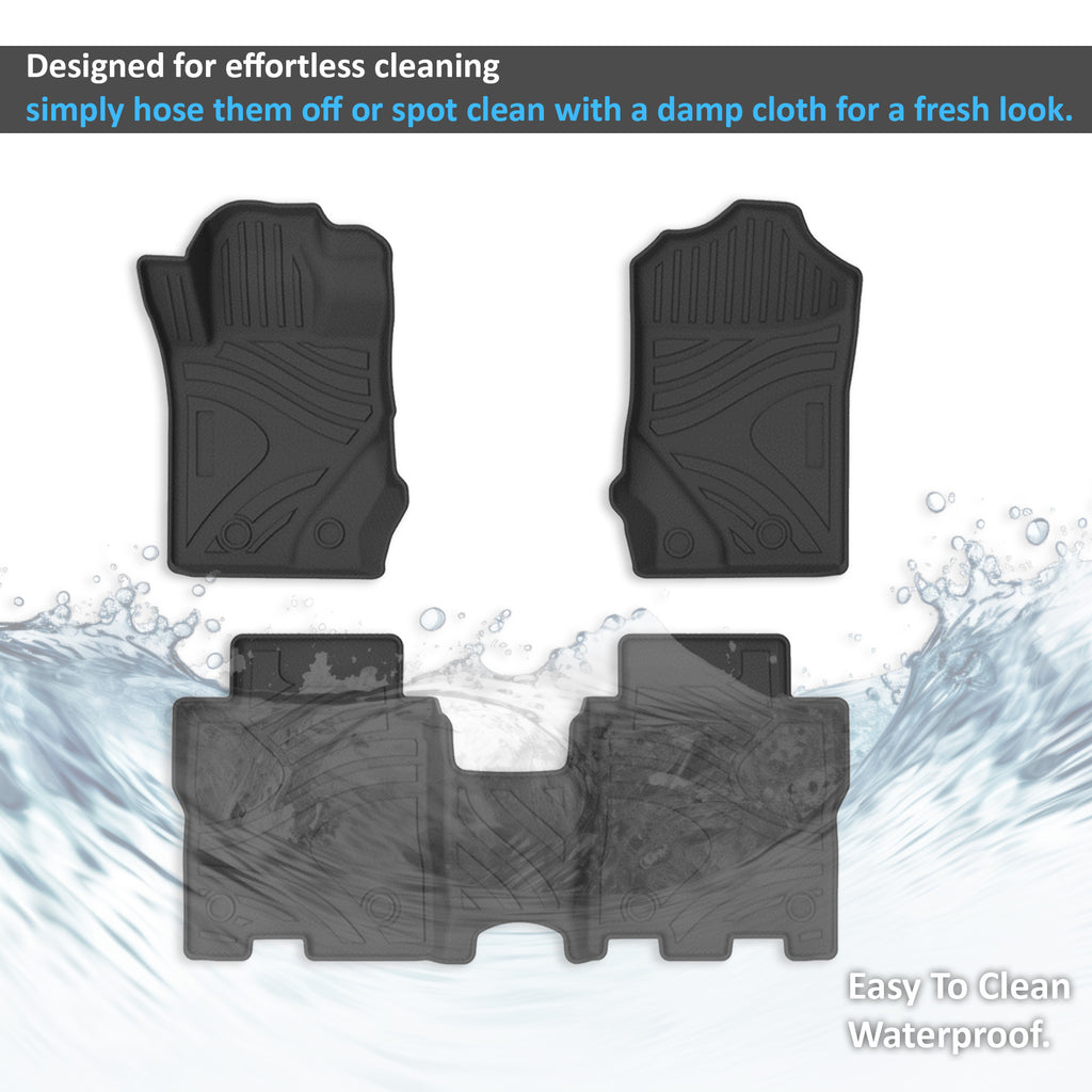 Black Horse Off Road FMFBR22 Totaliner Heavy Duty Floor Liner for Select Ford Bronco, Ford Bronco Sport