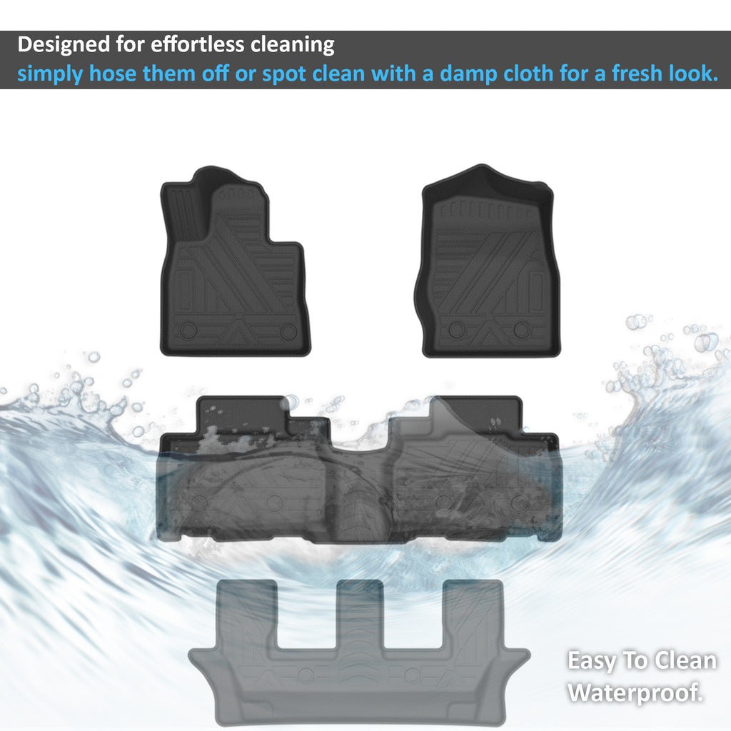 Black Horse Off Road FMFEX23 Totaliner Heavy Duty Floor Liner for Select Ford Explorer