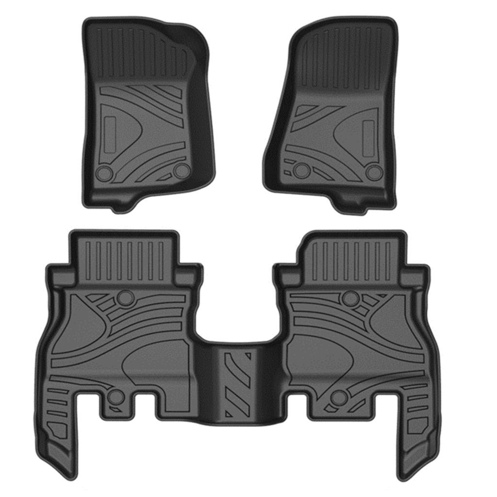 Black Horse Off Road FMJJL18 Totaliner Heavy Duty Floor Liner for Select Jeep Wrangler