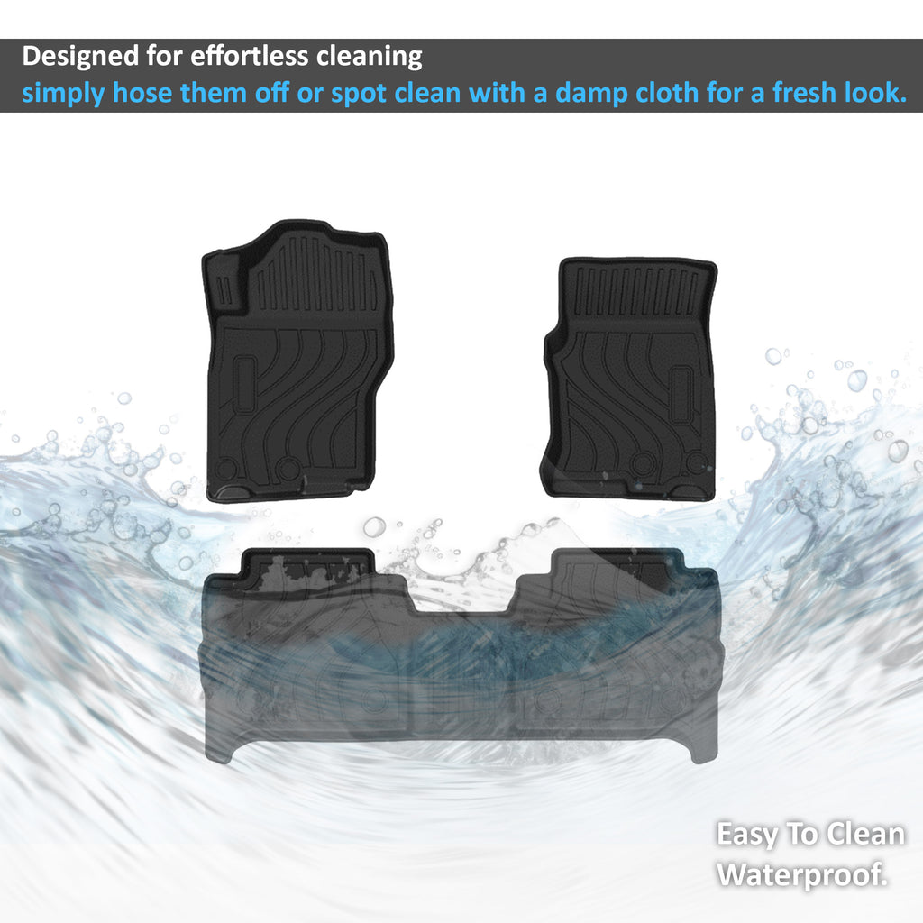 Black Horse Off Road FMNFR19 Totaliner Heavy Duty Floor Liner for Select Nissan Frontier