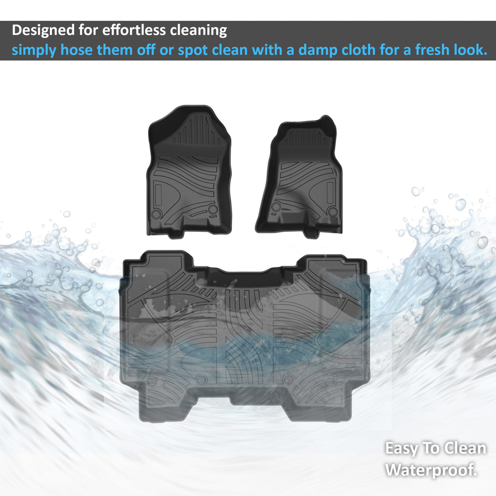 Black Horse Off Road FMR1519 Totaliner Heavy Duty Floor Liner for Select Ram