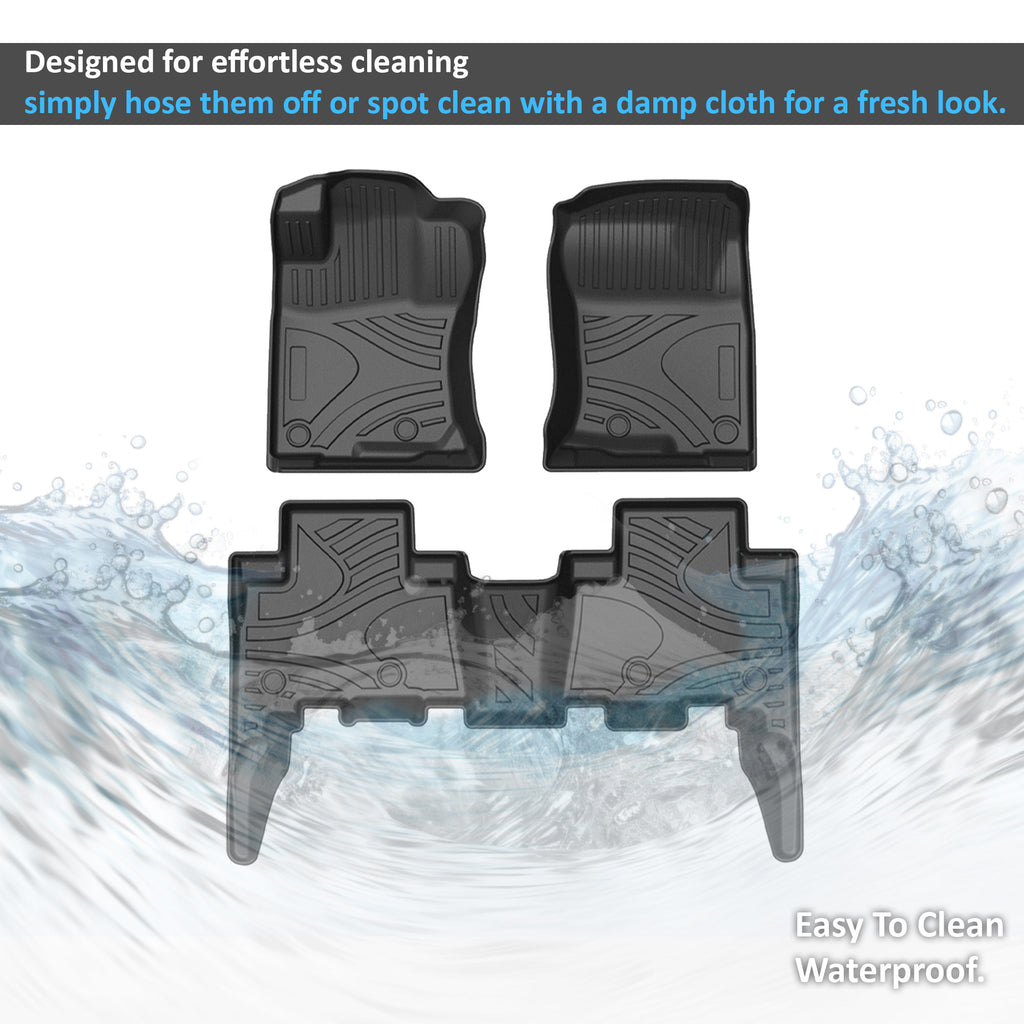 Black Horse Off Road FMT4R13 Totaliner Heavy Duty Floor Liner for Select Toyota 4Runner