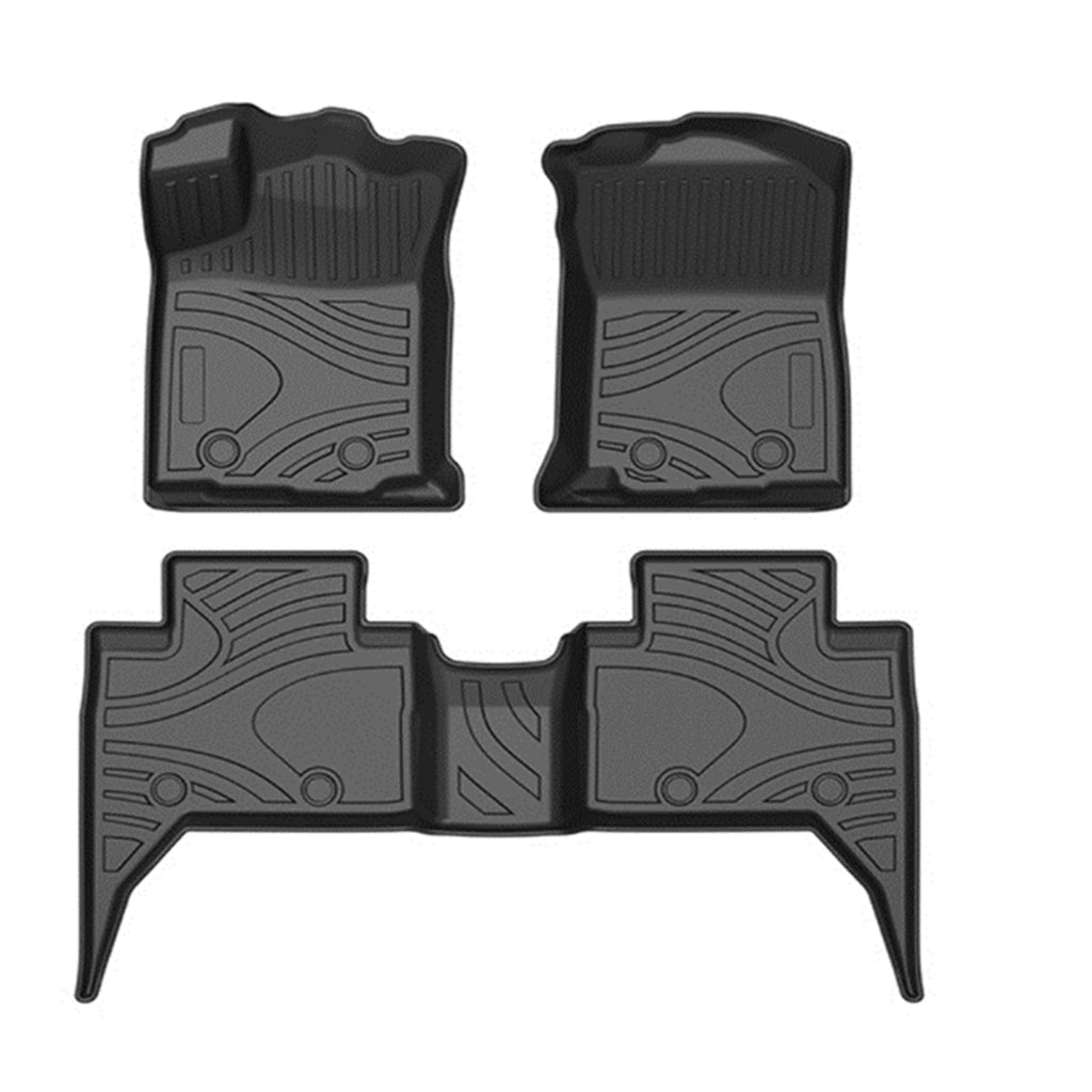 Black Horse Off Road FMTTO18 Totaliner Heavy Duty Floor Liner for Select Toyota Tacoma