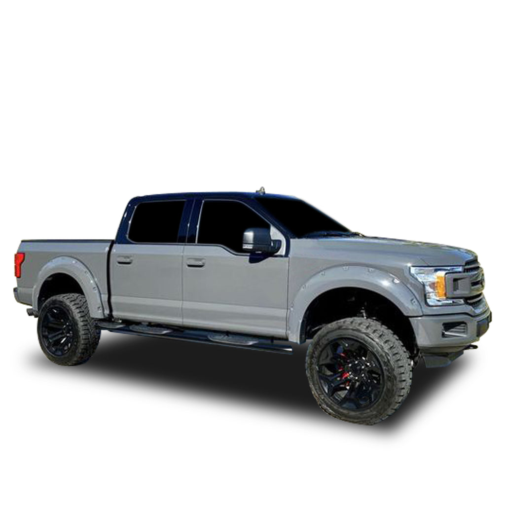 Black Horse Off Road FOBK-NL Extreme Wheel-to-Wheel Side Steps for Select Ford F-150, Ford F-150 Lightning