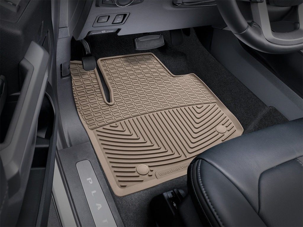 Weathertech W408TN All Weather Floor Mats for Select Ford F-250 Super Duty, Ford F-350 Super Duty, Ford F-450 Super Duty, Ford F-550 Super Duty