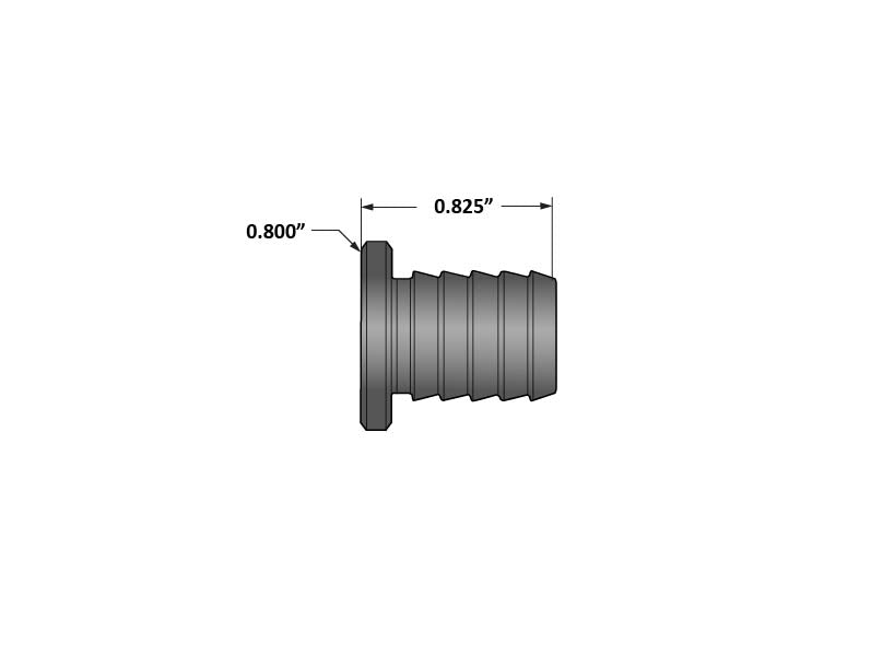 Fleece Performance FPE-34071 1/2" Billet Aluminum Universal Block Off Plug