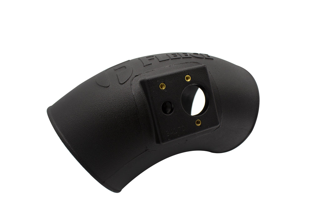 Fleece Performance FPE-UNV-INTAKE-SENS-5 Molded plastic universal 5" intake manifold elbow w/ sensor mounting provisions