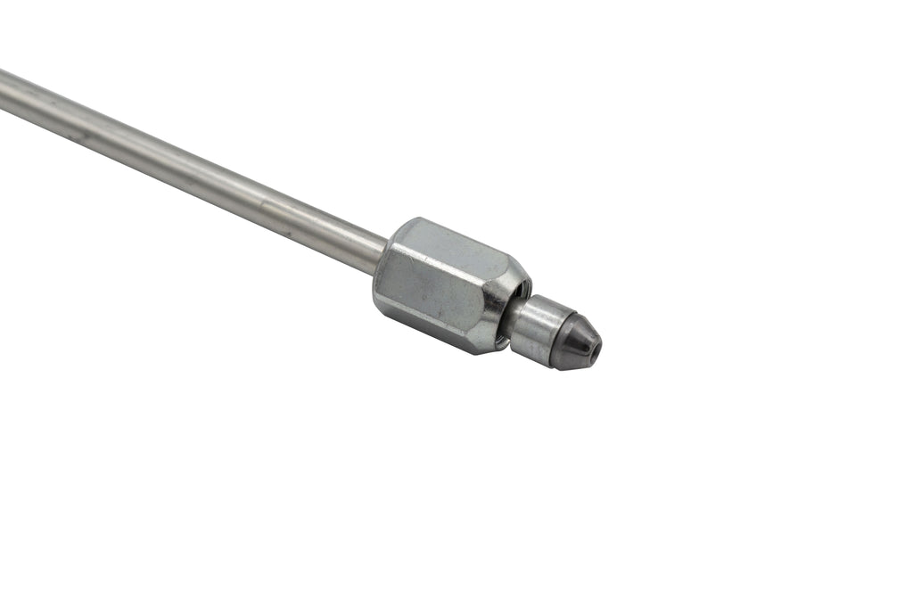 Fleece Performance FPE-34200-10 10" High Pressure Fuel Line (8mm x 3.5mm Line, M14x1.5 Nuts)