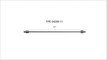 Load image into Gallery viewer, Fleece Performance FPE-34200-11 11" High Pressure Fuel Line (8mm x 3.5mm Line, M14x1.5 Nuts)