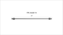 Load image into Gallery viewer, Fleece Performance FPE-34200-14 14" High Pressure Fuel Line (8mm x 3.5mm Line, M14x1.5 Nuts)