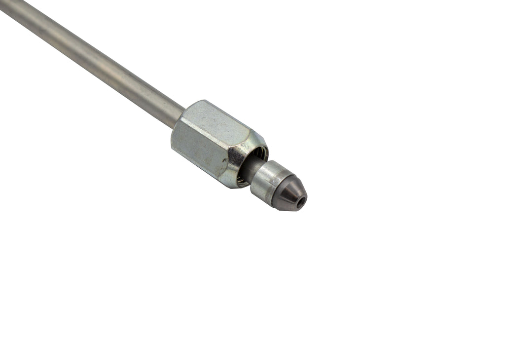 Fleece Performance FPE-34200-8 8" High Pressure Fuel Line (8mm x 3.5mm Line, M14x1.5 Nuts)