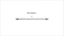 Load image into Gallery viewer, Fleece Performance FPE-34200-8 8" High Pressure Fuel Line (8mm x 3.5mm Line, M14x1.5 Nuts)