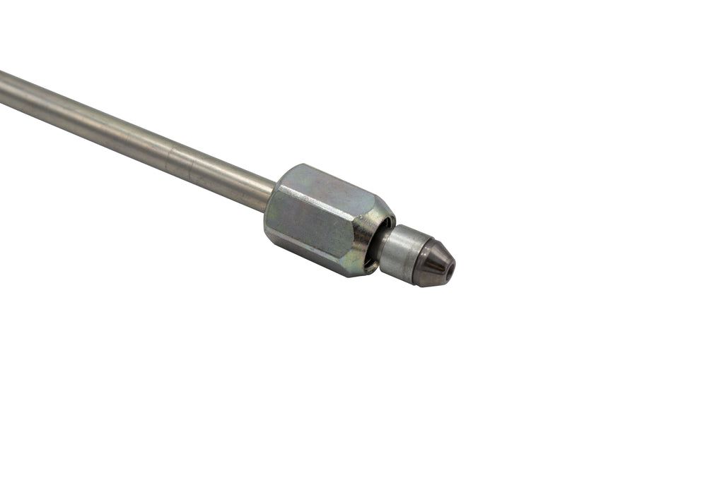 Fleece Performance FPE-34200-9 9" High Pressure Fuel Line (8mm x 3.5mm Line, M14x1.5 Nuts)