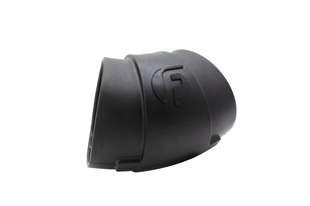 Fleece Performance FPE-UNV-INTAKE-RUBBER-5 Molded rubber universal elbow for 5" intakes