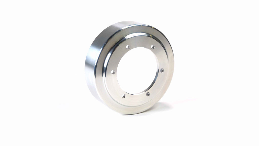 Fleece Performance FPE-34659-AL 2013-2018 Cummins Fan Drive Pulley (Bare Aluminum Finish) for Select Ram 2500, Ram