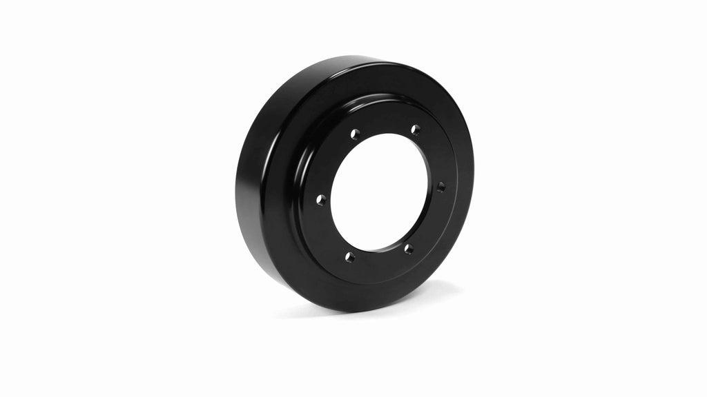 Fleece Performance FPE-34660-BLK 2003-2012 Cummins Fan Drive Pulley (Black Finish) for Select Dodge Ram 2500, Dodge Ram 3500, Ram 2500, Ram