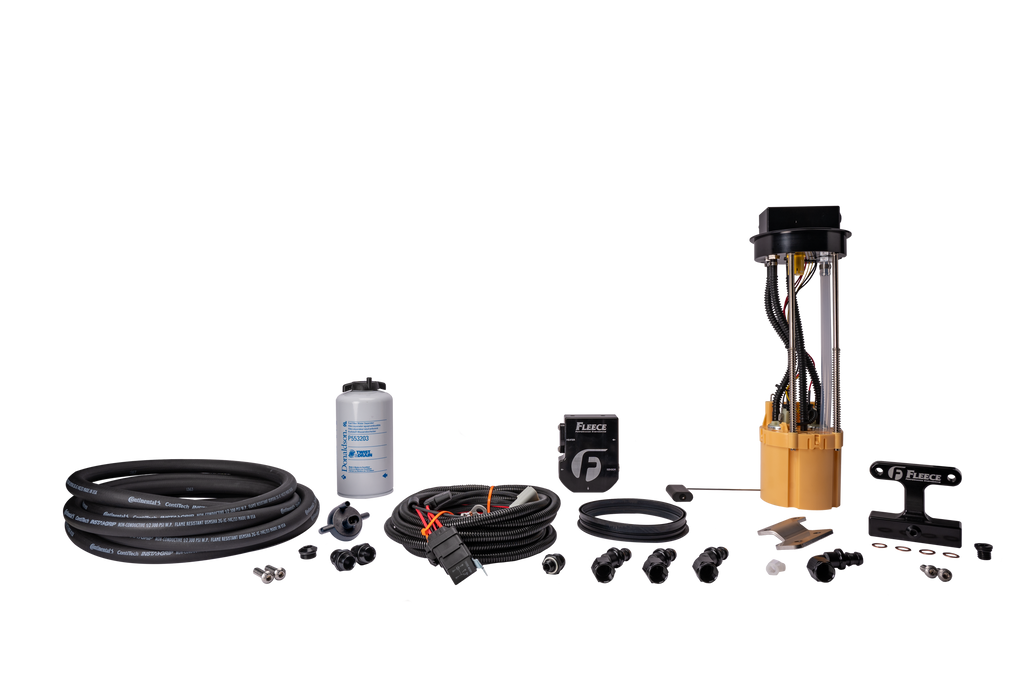 Fleece Performance FPE-34755 Fuel System Upgrade Kit with PowerFlo Lift Pump for 2003-2004 Dodge Ram Cummins for Select Dodge Ram 2500, Dodge Ram