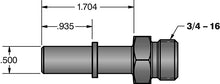 Load image into Gallery viewer, Fleece Performance FPE-34900-A 1/2" Quick Connect to 3/4"-16 O-ring (-8 AN)