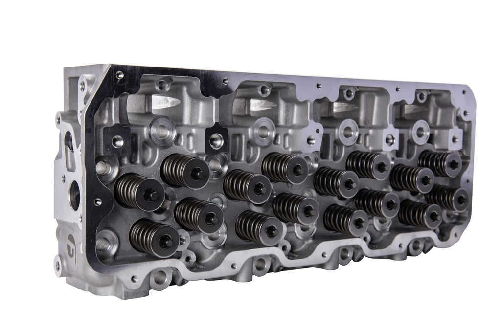 Fleece Performance FPE-61-10001-P-CL Freedom Series Duramax Cylinder Head w/ Cupless Injector Bore for 2001-2004 LB7 for Select Chevrolet Silverado HD, Chevrolet Silverado 3500, GMC Sierra HD, GMC Sierra
