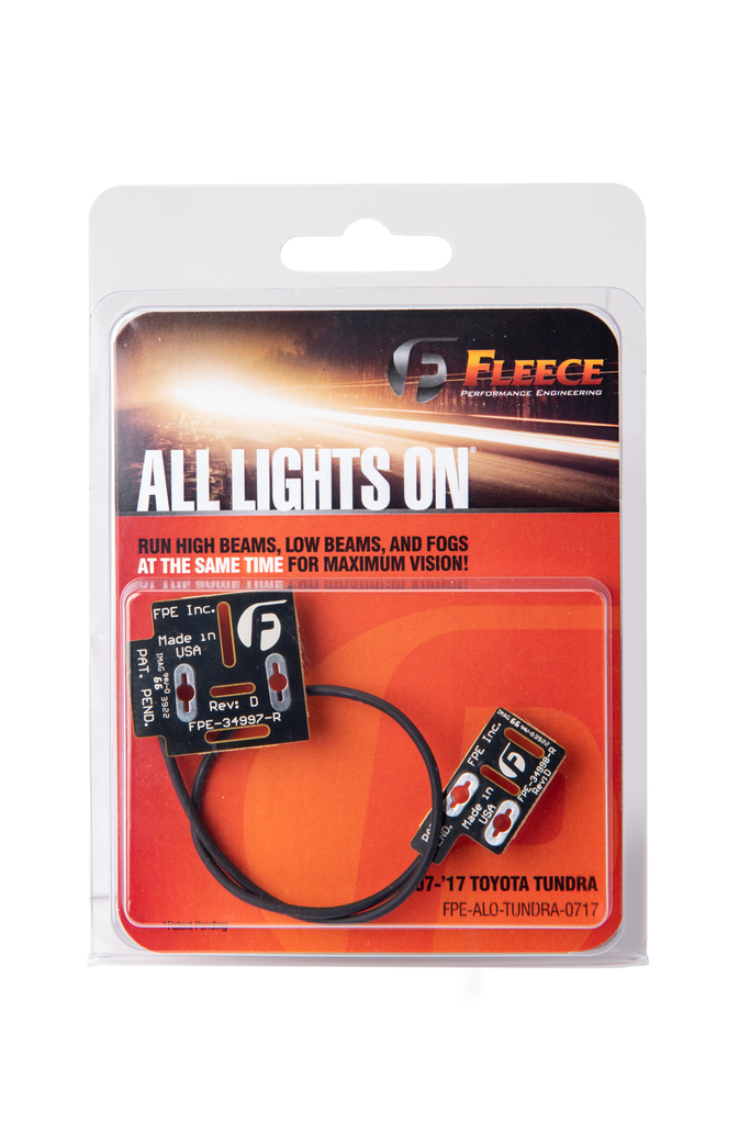 Fleece Performance FPE-ALO-TUNDRA-0717 All Lights On for 2007-2017 Toyota Tundra for Select Toyota Tundra