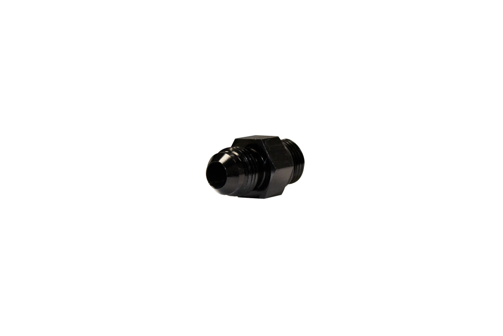 Fleece Performance FPE-APT-916-06 -6 to 9/16"-18 Straight Male Black w/ O-Ring