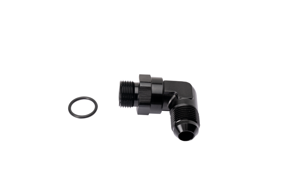 Fleece Performance FPE-APT-34-08-90 -8AN to 3/4-16 O-ring, 90 Degree Fitting