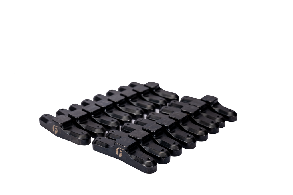 Fleece Performance FPE-BRAB-D1 32V Duramax Rocker Bridges for Select Chevrolet Silverado HD, Chevrolet Silverado HD Classic, Chevrolet Silverado 3500, Chevrolet Silverado Classic, Chevrolet Silverado HD, GMC Sierra HD, GMC Sierra HD Classic, GMC Sierra
