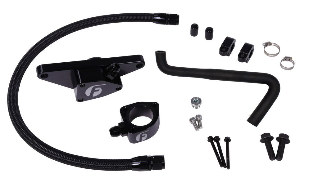 Fleece Performance FPE-CLNTBYPS-CUMMINS-0607 Cummins Coolant Bypass Kit (2006-2007 Auto Trans) for Select Dodge Ram 2500, Dodge Ram