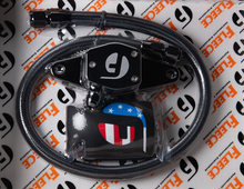 Load image into Gallery viewer, Fleece Performance FPE-CLNTBYPS-CUMMINS-12V-SS 12V Coolant Bypass Kit (1994-1998) w/ Stainless Steel Braided Line for Select Dodge Ram 2500, Dodge Ram