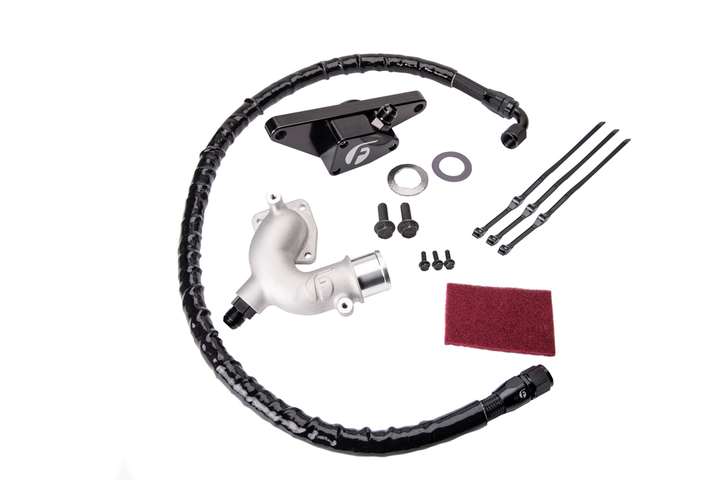 Fleece Performance FPE-CLNTBYPS-CUMMINS-1318 Coolant Bypass Kit for 2013-2018 RAM with 6.7L Cummins for Select Ram 2500, Ram