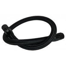 Load image into Gallery viewer, Fleece Performance FPE-CLNTBYPS-HS-12V-BLK 39.50" 12 Valve Cummins Coolant Bypass Hose (Black Nylon Braided) for Select Dodge Ram 2500, Dodge Ram