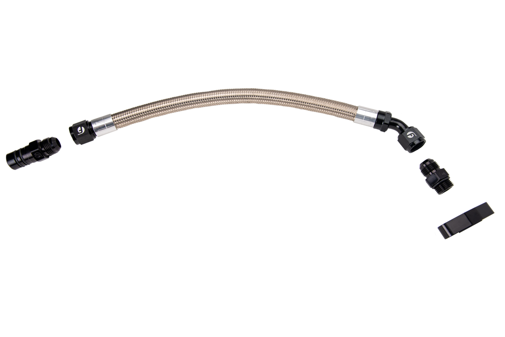 Fleece Performance FPE-CTDT-KIT Cummins Turbo Drain Tube Kit (for S300/S400 Turbos) for Select Dodge Ram 2500, Dodge Ram 3500, Ram 2500, Ram