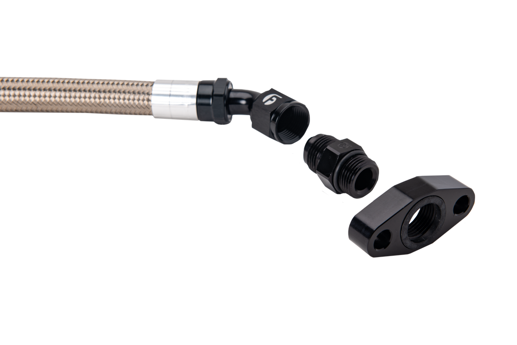 Fleece Performance FPE-CTDT-KIT Cummins Turbo Drain Tube Kit (for S300/S400 Turbos) for Select Dodge Ram 2500, Dodge Ram 3500, Ram 2500, Ram