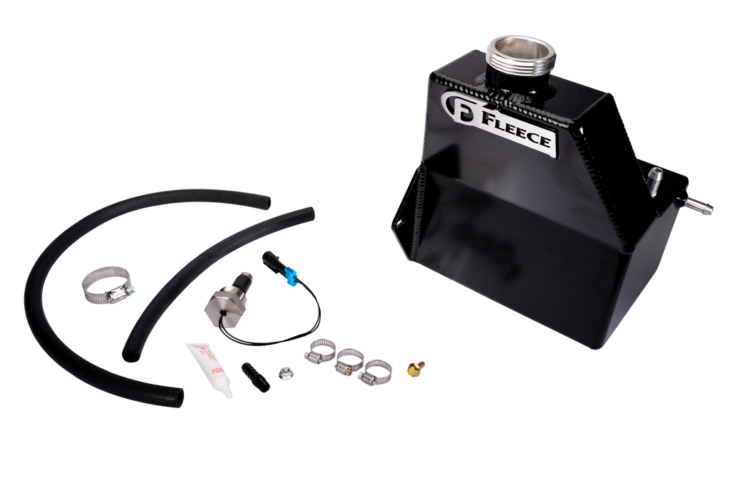 Fleece Performance FPE-CUMM-CLNT-TNK-1318 Replacement Coolant Tank for 2013-2018 Ram Pickups with 6.7L Cummins for Select Ram 2500, Ram