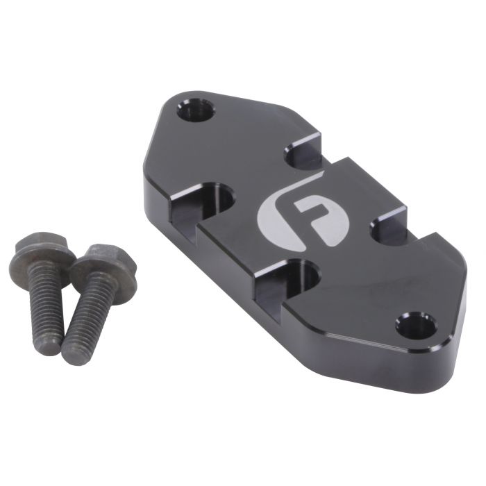 Fleece Performance FPE-DMAX-CBOP 6.6L Duramax Billet Coolant Block Off Plate for Select Chevrolet Silverado HD, Chevrolet Silverado HD Classic, Chevrolet Silverado 3500, Chevrolet Silverado Classic, Chevrolet Silverado HD, GMC Sierra HD, GMC Sierra HD
