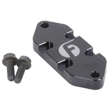 Load image into Gallery viewer, Fleece Performance FPE-DMAX-CBOP 6.6L Duramax Billet Coolant Block Off Plate for Select Chevrolet Silverado HD, Chevrolet Silverado HD Classic, Chevrolet Silverado 3500, Chevrolet Silverado Classic, Chevrolet Silverado HD, GMC Sierra HD, GMC Sierra HD