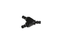 Load image into Gallery viewer, Fleece Performance FPE-FIT-Y06-BLK 3/8" Black Anodized Aluminum Y Barbed Fitting (For -6 Pushlock Hose)