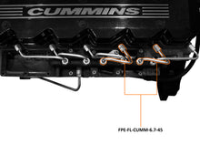 Load image into Gallery viewer, Fleece Performance FPE-FL-CUMM-6.7-45 2007.5'-2018' 6.7L Dodge Cummins #4 and #5 Injection Line for Select Dodge Ram 2500, Dodge Ram 3500, Ram 2500, Ram