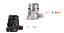 Load image into Gallery viewer, Fleece Performance FPE-FMC-TH-1125 Thermostat Housing Upgrade for 2011-2025 6.7L Power Stroke for Select Ford F-250 Super Duty, Ford F-350 Super Duty, Ford F-450 Super Duty, Ford F-550 Super Duty