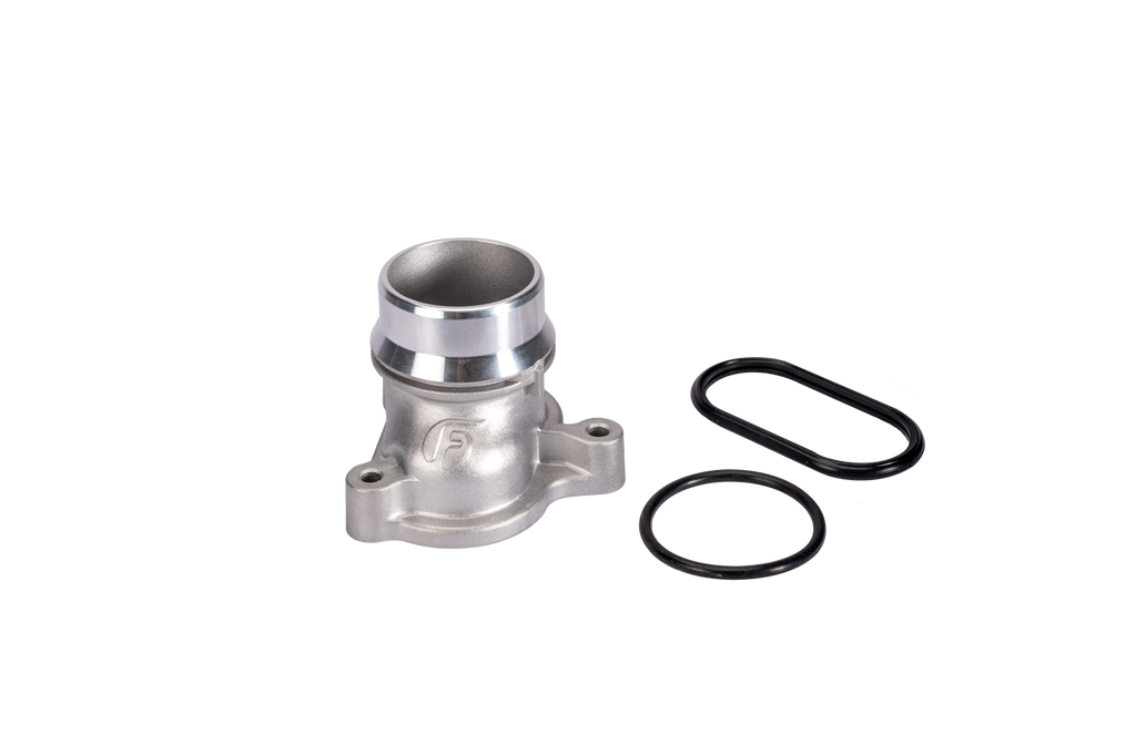 Fleece Performance FPE-FMC-TH-1125 Thermostat Housing Upgrade for 2011-2025 6.7L Power Stroke for Select Ford F-250 Super Duty, Ford F-350 Super Duty, Ford F-450 Super Duty, Ford F-550 Super Duty
