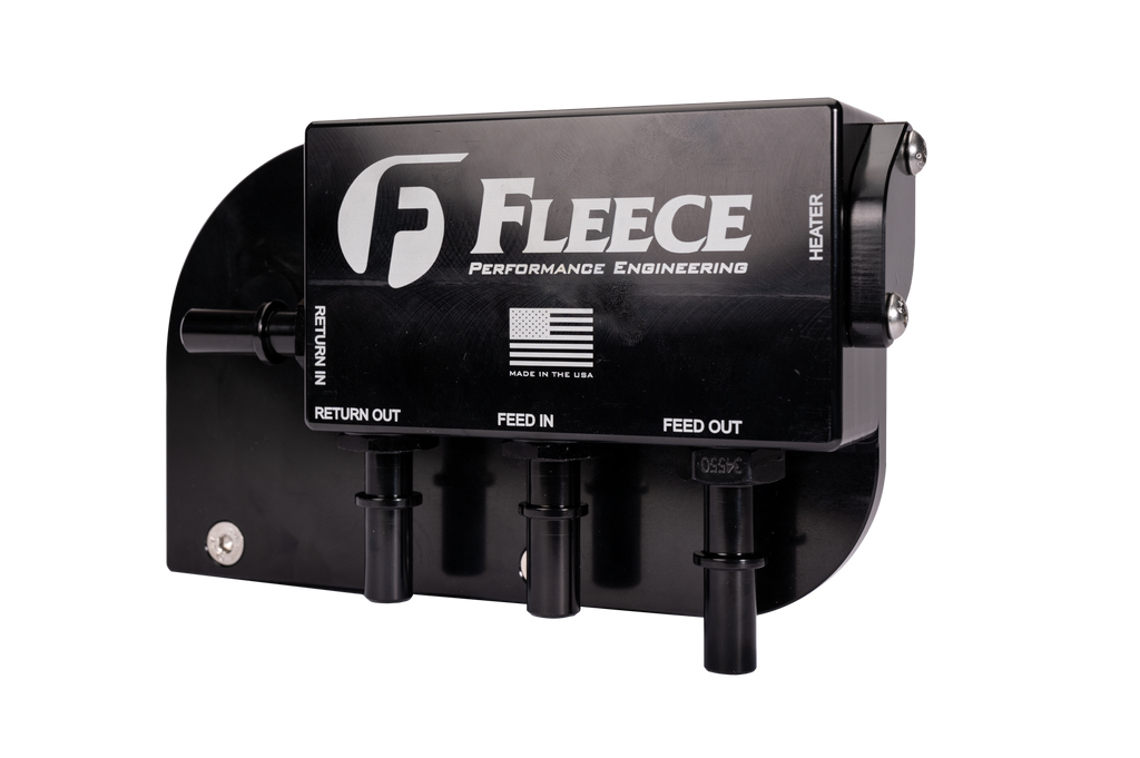 Fleece Performance FPE-FMC-UBFA-1724 Fleece Performance Under Bed Fuel Filter Assembly for 2017-2024 Ford F250-550 for Select Ford F-250 Super Duty, Ford F-350 Super Duty, Ford F-450 Super Duty, Ford F-550 Super Duty