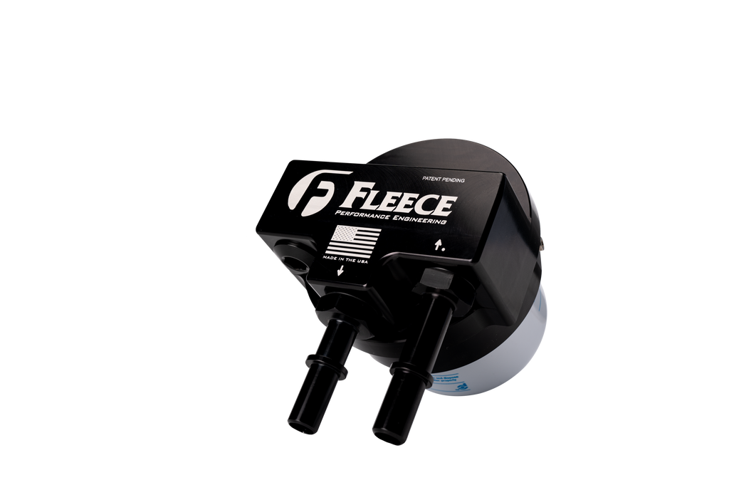 Fleece Performance FPE-FMC-UHFA-1123 Fleece Performance Engine Mounted Filter Assembly for 6.7L Ford Powerstroke for Select Ford F-250 Super Duty, Ford F-350 Super Duty, Ford F-450 Super Duty