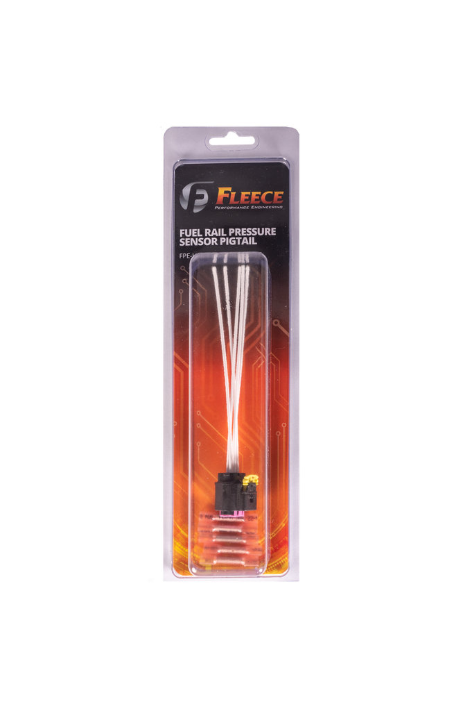 Fleece Performance FPE-HAR-CUMM-RP-SEN-PT Fuel Rail Pressure Sensor Pigtail for 2013-2024 Ram with Cummins for Select Ram 2500, Ram