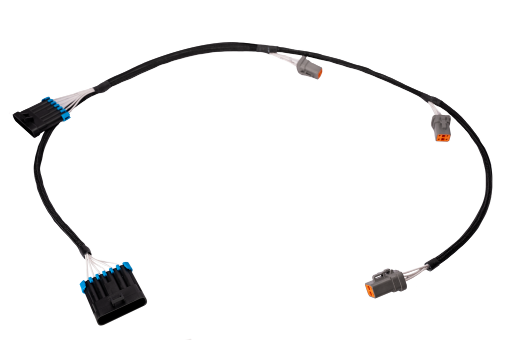 Fleece Performance FPE-HAR-CUMM-VC-ADPT-LATE Cummins Valve Cover Conversion Harness (2006+ to 03-05) for Select Dodge Ram 2500, Dodge Ram 3500, Ram 2500, Ram