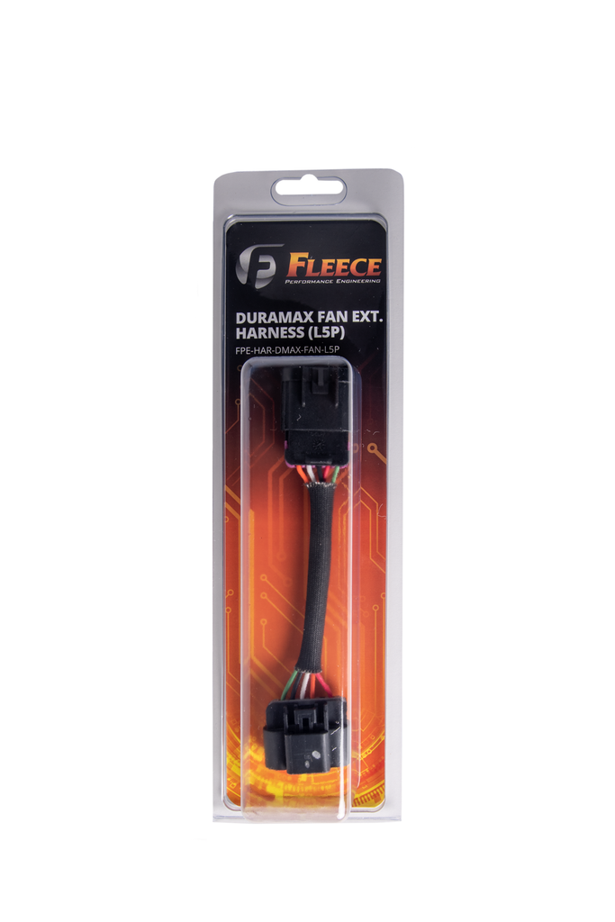 Fleece Performance FPE-HAR-DMAX-FAN-L5P Duramax Fan Extension Harness (L5P) for Select Chevrolet Silverado HD, Chevrolet Silverado HD, GMC Sierra HD, GMC Sierra HD
