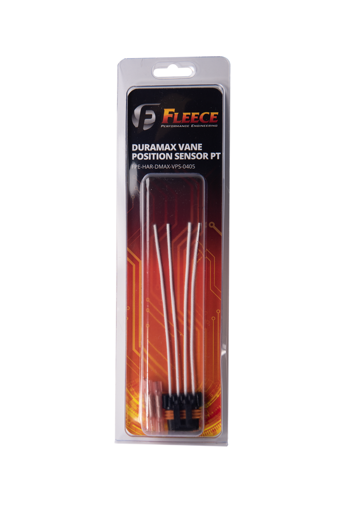 Fleece Performance FPE-HAR-DMAX-VPS-0405 Duramax Vane Position Sensor Pigtail (LLY) for Select Chevrolet Silverado HD, Chevrolet Silverado 3500, GMC Sierra HD, GMC Sierra